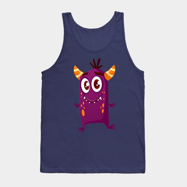 Cute Monster for Kids Tank Top by vladocar